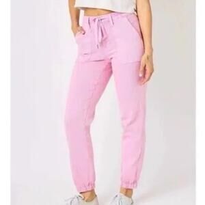NWT Judy Blue Pink Garment Dyed Jogger Jeans Size 15/32 G0126
